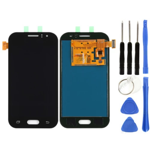 TE Samsung J1 Ace J110 Uyumlu Lcd Ekran Siyah + Tamir Seti