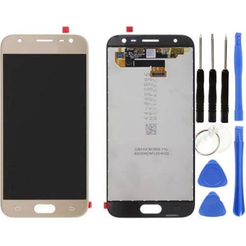 TE Samsung J3 PRO J330 Uyumlu A Kalite Lcd Ekran Gold + Tamir Seti