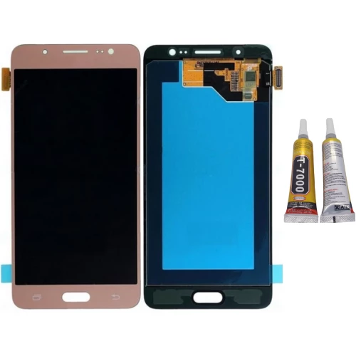 TE Samsung J4 Core J410 Uyumlu A Kalite Lcd Ekran Gold + B7000