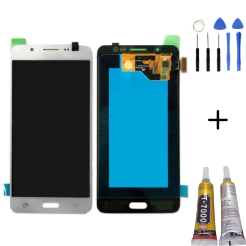 TE Samsung J4 Core J410 Uyumlu OLED Lcd Ekran Beyaz +Montaj Kiti