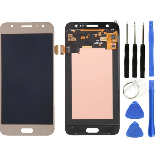 TE Samsung J5 Prime G570 Uyumlu Lcd Ekran Servis Gold +Tamir Seti
