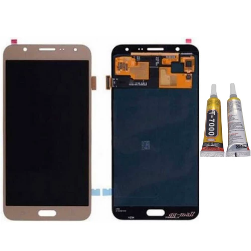TE Samsung J7 Core J701 Uyumlu Lcd Ekran Servis Gold B7000