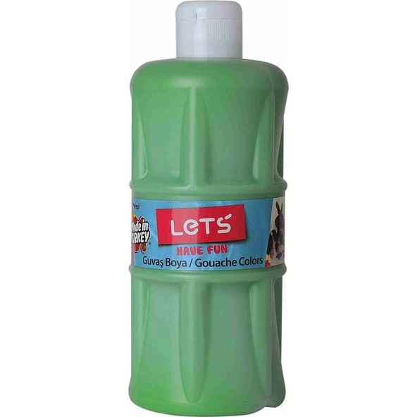 Lets Guaj Boya 500 ML Plastik Yeşil L-5107