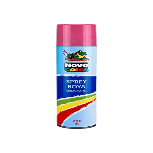 Nova Color Sprey Boya 200 ML Pembe NC-809