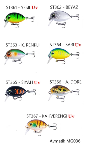 Avmatik MG036 Crankbait Suni Yem