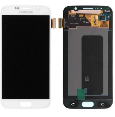TE Samsung Note 5 N920 Uyumlu OLED Lcd Ekran Dokunmatik Beyaz