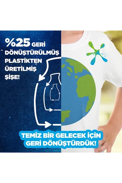 Omo Active Oxygen Sıvı Çamaşır Deterjanı Beyazlar 2 x 1690 ML - 7