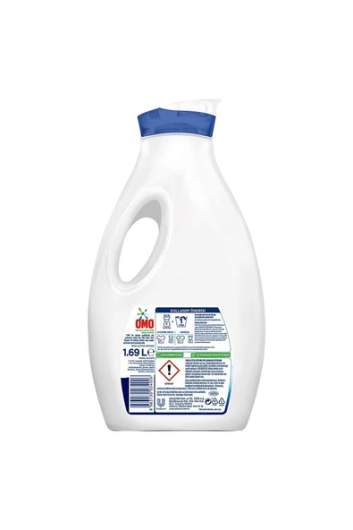 Omo Active Oxygen Sıvı Çamaşır Deterjanı Beyazlar 2 x 1690 ML - 8