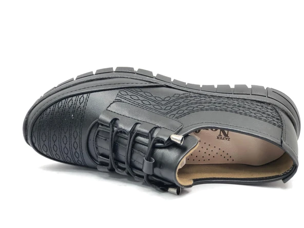 Norfix 745 Dr.Tavsiyeli İçi %100 Deri Kadın Babet Ayakkabı - Resim 8