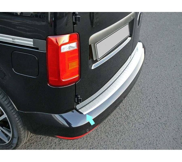 Arka Tampon Eşiği Krom Caddy Mini Van 2015 Ve Sonrası Modeller İçin - 2