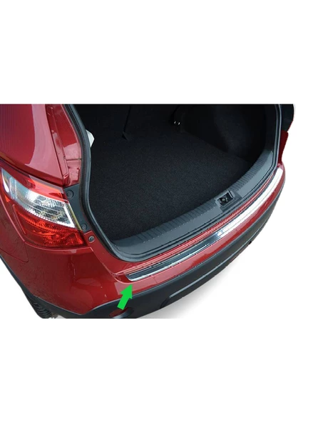 Arka Tampon Eşiği Krom Qashqai SUV 2007-2014 Arası Modeller İçin - Resim 2