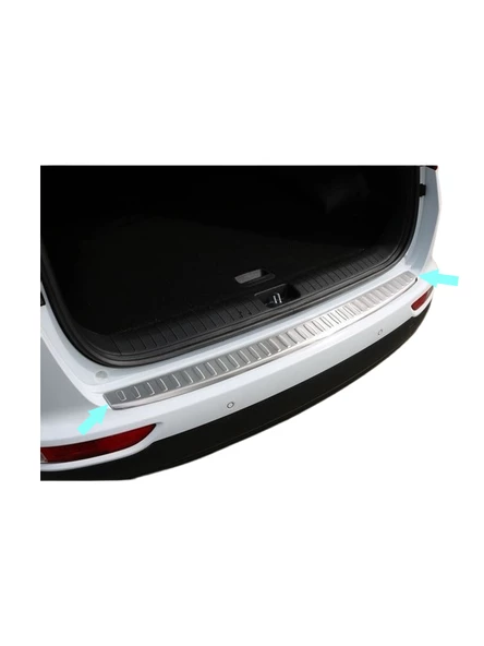 Arka Tampon Eşiği Krom Logan MCV SW 2013 Ve Sonrası Modeller İçin - Resim 2