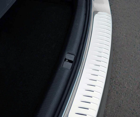 VW Passat B6 Uyumlu SW Arka Tampon Eşiği Krom 2005 - 2015 Arası Modeller İçin - Resim 3