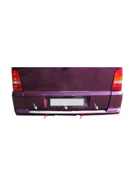 Arka Tampon Eşiği Krom Vito W638 Van 1996-2003 Arası Modeller İçin - 2