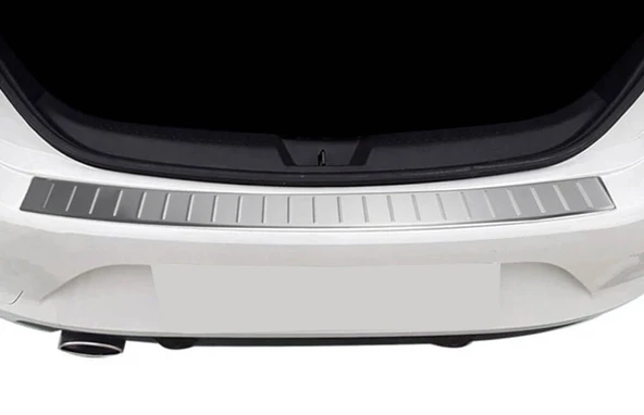 Renault Megane-4 SD Uyumlu Arka Tampon Eşiği Krom 1 Parça 2016 Ve Sonrası Modeller İçin - 2