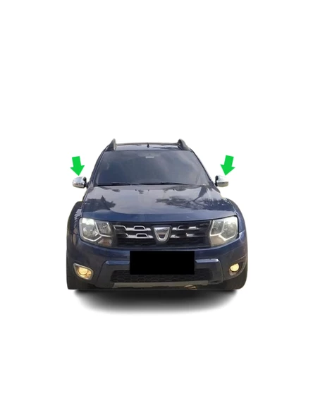 Ayna Kapağı Abs Krom 2 Parça Duster SUV 2012-2017 Arası Modeller İçin - 3