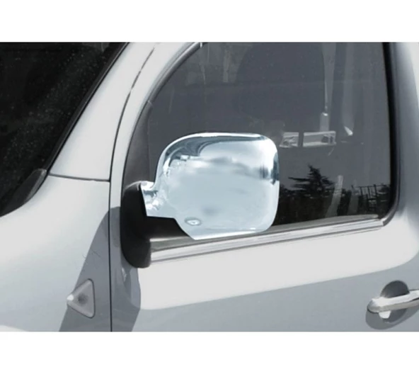Ayna Kapağı Abs Krom 2 Parça Kangoo-2 Mini Van LAV 2008-2013 Arası Modeller İçin - 3