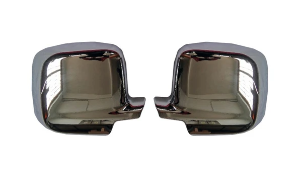 Fiat Fiorino Uyumlu Ayna Kapağı ABS Krom 2 Parça 2007 Ve Sonrası Modeller İçin ürün görseli 1