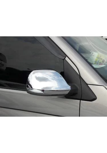 VW T5 Transporter Uyumlu Ayna Kapağı ABS Krom 2 Parça 2010 - 2023 Arası Modeller İçin