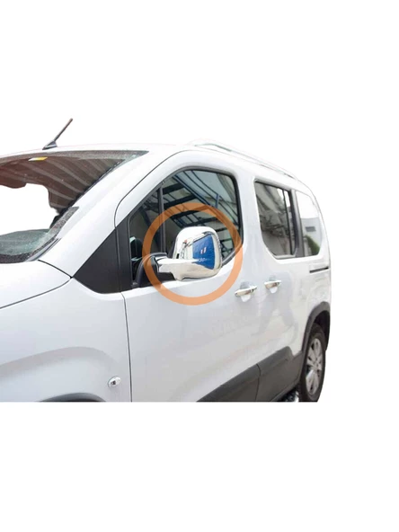 Ayna Kapağı Abs Krom 2 Parça Partner-3 2019 Ve Sonrası Modeller İçin - 2