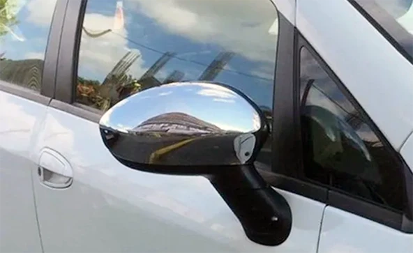 Fiat Grande Punto HB Ayna Kapağı Krom 2 Parça 2005 - 2018 Arası Modeller İçin - Resim 3