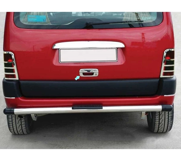 Bagaj Açma Krom 2 Parça Partner-1 Mini Van 2004-2008 Arası Modeller İçin - 3