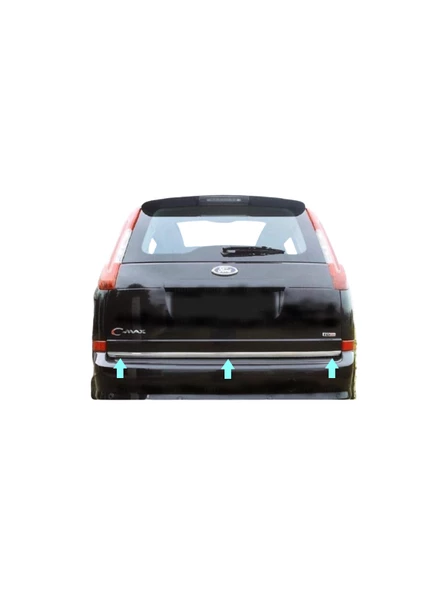 Bagaj Alt Çıta Krom C Max-1 MPV 2003-2010 Arası Modeller İçin - 2