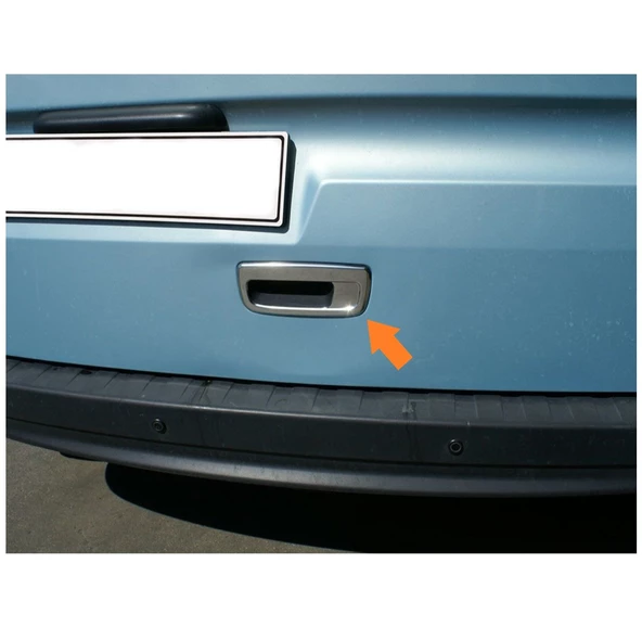 Bagaj Açma Krom Kangoo-2 Mini Van LAV 2008 Ve Sonrası Modeller İçin - 2