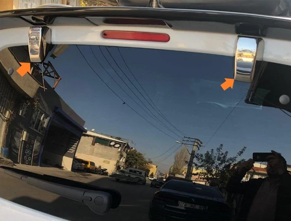 Bagaj Cam Menteşe Kapağı Krom 2 Parça Partner-3 2019 Ve Sonrası Modeller İçin - 3