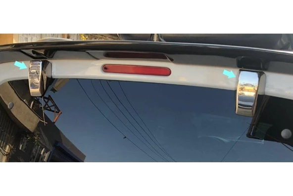 Bagaj Cam Menteşe Kapağı Krom 2 Parça Berlingo-3 Mini Van 2019 Ve Sonrası Modeller İçin - Resim 3