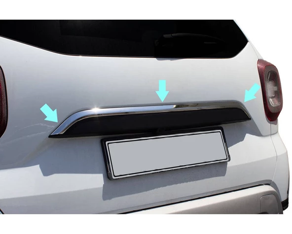 Bagaj Çıtası Krom Duster SUV 2018 Ve Sonrası Modeller İçin - 3