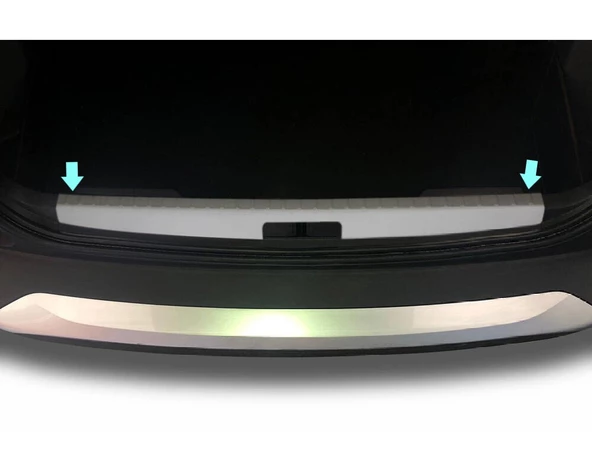 Bagaj İç Eşiği Krom 2008-2 SUV 2020 Ve Sonrası Modeller İçin - 2