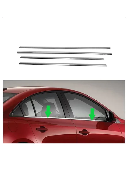 Cam Çıtaları Krom 4 Parça 301 SD 2012 Ve Sonrası Modeller İçin - Resim 2