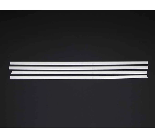 VW Passat 3B Uyumlu Cam Çıtaları Krom 4 Parça 2000 - 2005 Arası Modeller İçin Arası Modeller İçin