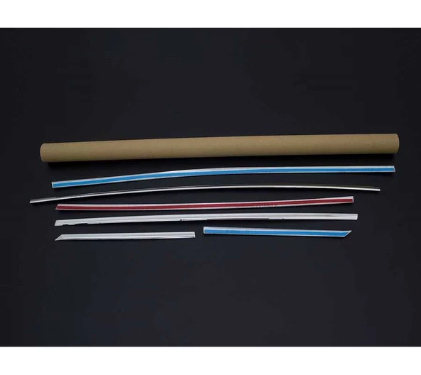 Cam Çıtaları Krom 6 Parça 2008-2 SUV 2020 Ve Sonrası Modeller İçin - 3