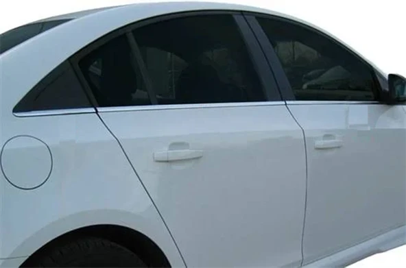 Chevrolet Cruze SD Uyumlu Cam Çıtaları Krom 6 Parça 2009 - 2016 Arası Modeller İçin