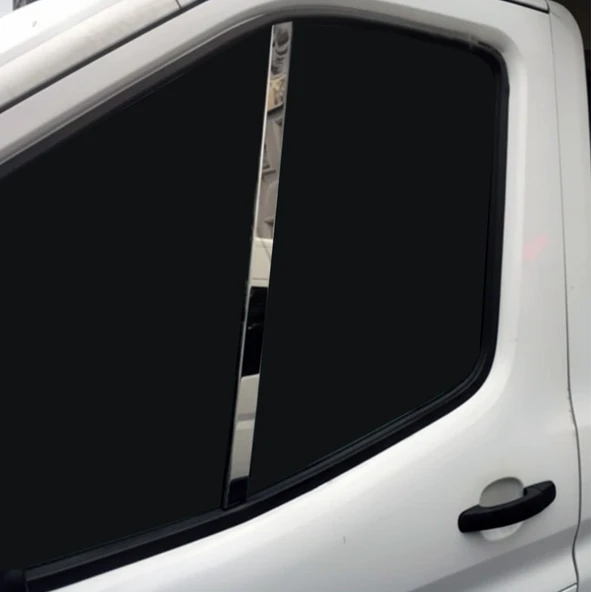 Ford Transit Uyumlu Direk Nikelajı Krom 2 Parça 2014 - 2019 Arası Modeller İçin - Resim 2