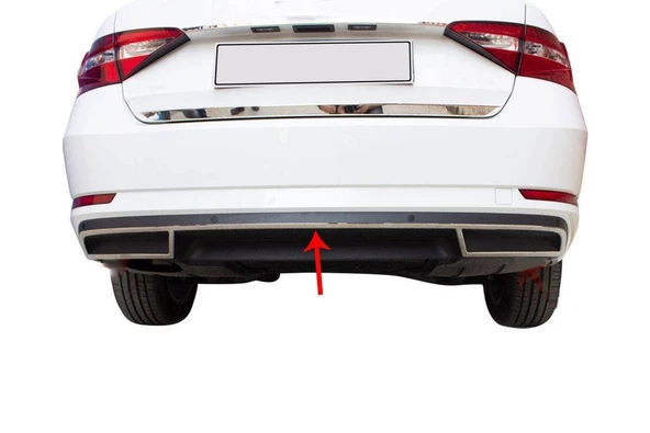 Egzoz Çıkış Ara Çıta Krom Superb-3 B7 SD 2015 Ve Sonrası Modeller İçin - 2