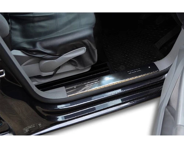 İç Kapı Eşiği Krom 4 Parça Caddy Mini Van 2010 Ve Sonrası Modeller İçin - 2