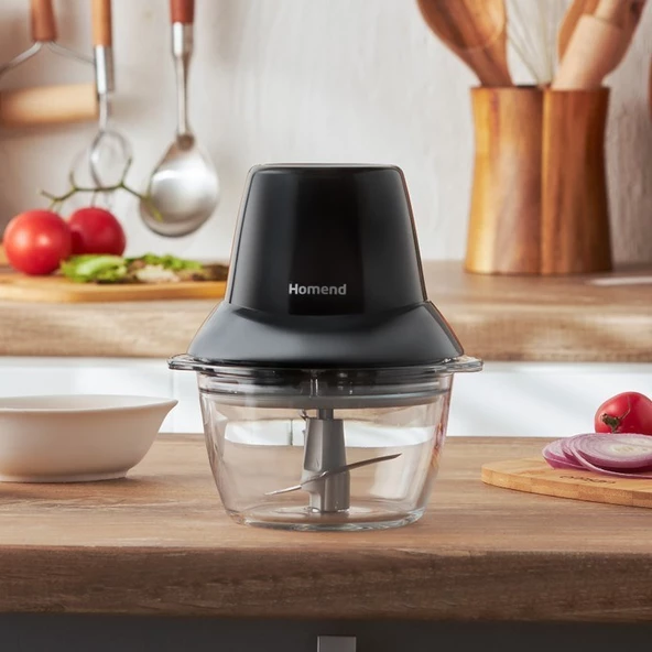 Homend Robochop 2108H Doğrayıcı Rondo Siyah Gri