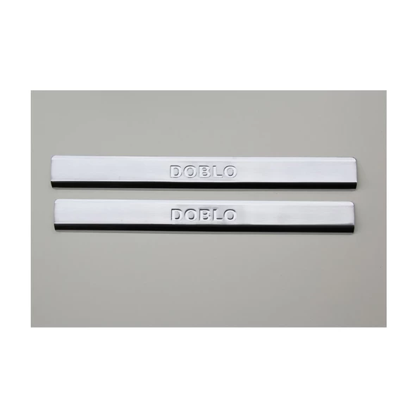 Kapı Eşiği Krom 2 Parça Doblo-1 Panel Van LAV 2000-2010 Arası Modeller İçin