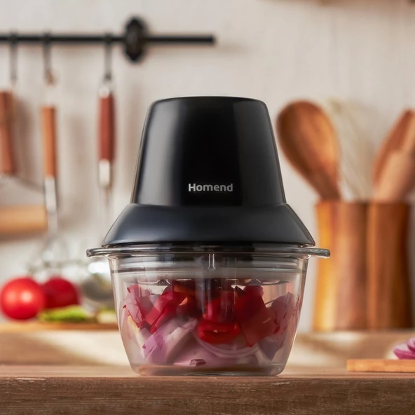 Homend Robochop 2108H Doğrayıcı Rondo Siyah Gri - 2