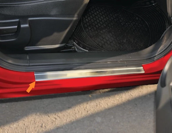 Kapı Eşiği Krom 2 Parça Juke SUV 2010 Ve Sonrası Modeller İçin - Resim 2