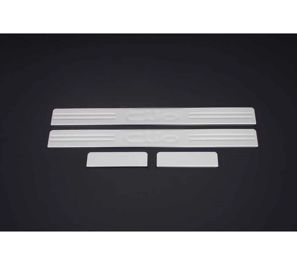 Kapı Eşiği Krom 4 Parça Clio-3 HB 5D 2006-2011 Arası Modeller İçin ürün görseli 1