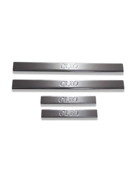 Kapı Eşiği Krom 4 Parça Clio-2 HB 1999-2006 Arası Modeller İçin