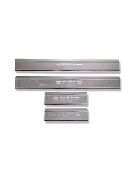 Kapı Eşiği Krom 4 Parça Civic SD 2006-2011 Arası Modeller İçin