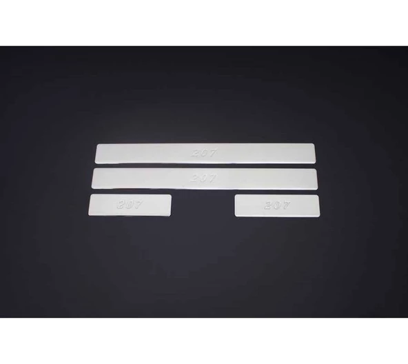 Kapı Eşiği Krom 4 Parça 207 HB 2006-2012 Arası Modeller İçin