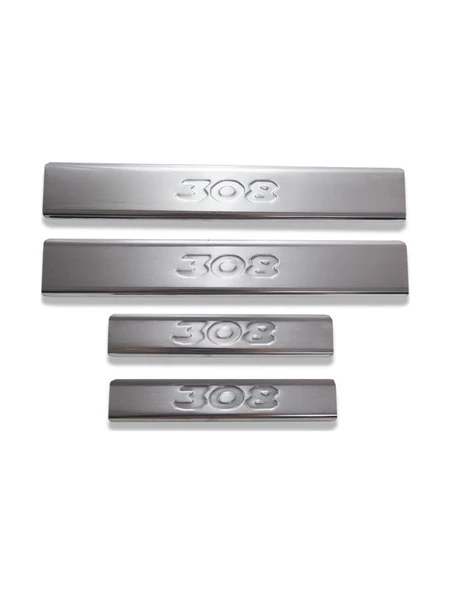 Kapı Eşiği Krom 4 Parça 308-1 HB 2007-2013 Arası Modeller İçin