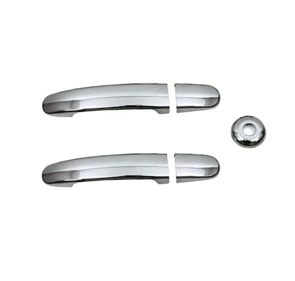 Ford Transit Uyumlu Kapı Kolu Krom 2 Kapı 3 Parça 2014 - 2019 Arası Modeller İçin ürün görseli 1