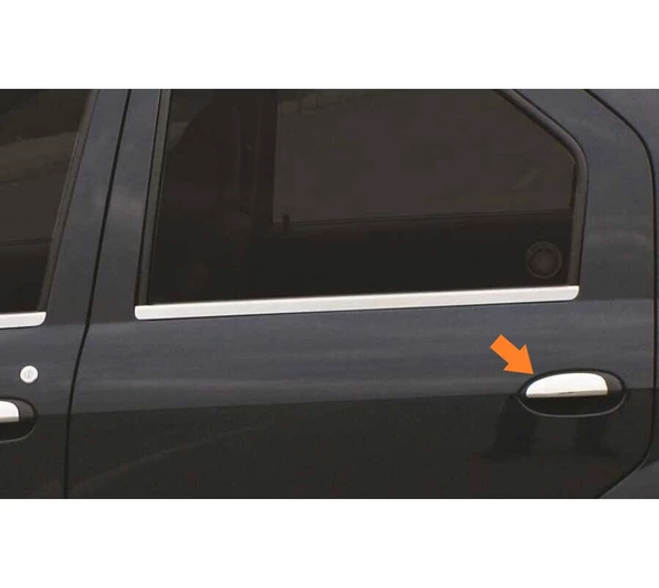 Kapı Kolu Krom 4 Kapı Clio-2 HB 5D 1999-2006 Arası Modeller İçin - 2